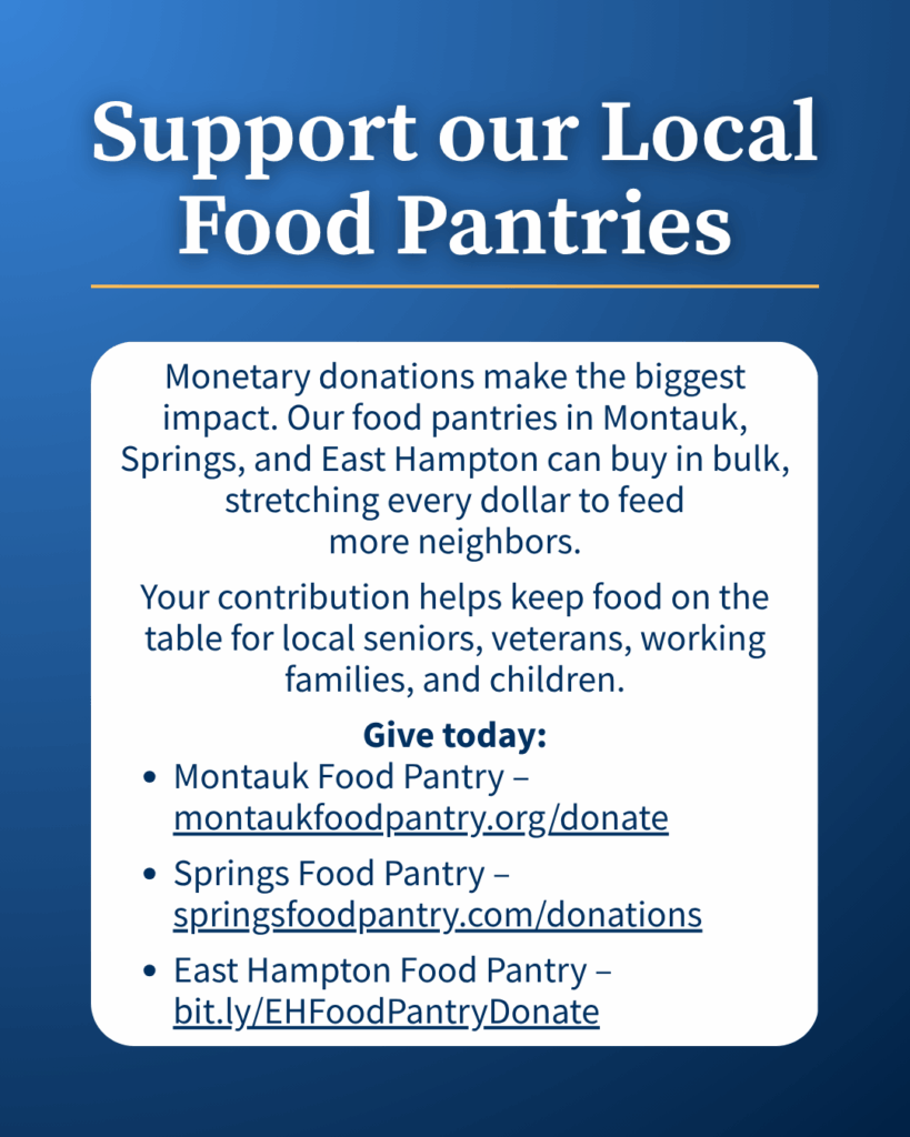 News Flash • Support our Local Food Pantries