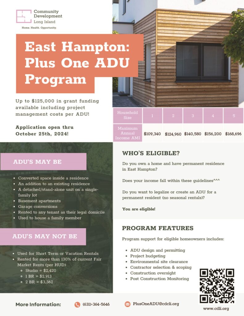 Accessory Dwelling Unit (ADU)/ Affordable Apartment Construction Assistance Programs