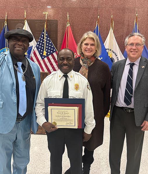 2026 Black History Month Celebration recipient, Southampton Fire Department Chief Polis Walker • Southampton, NY