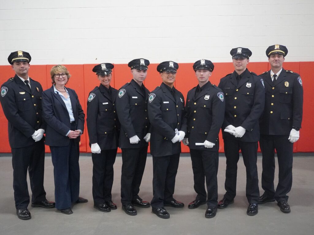 East Hampton Town Welcomes Six New Police Officers After Suffolk County Police Academy Graduation • East Hampton Town, NY