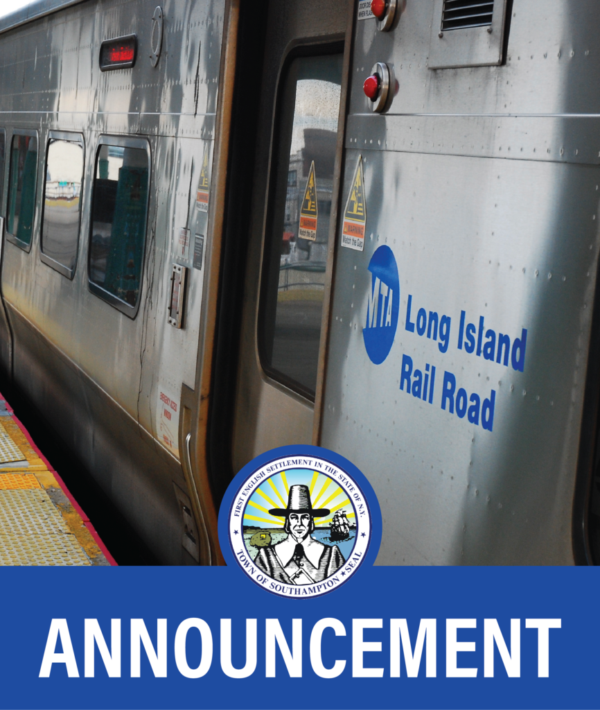 LIRR Service Change: Buses Replacing Trains Between Babylon and Montauk • Southampton, NY