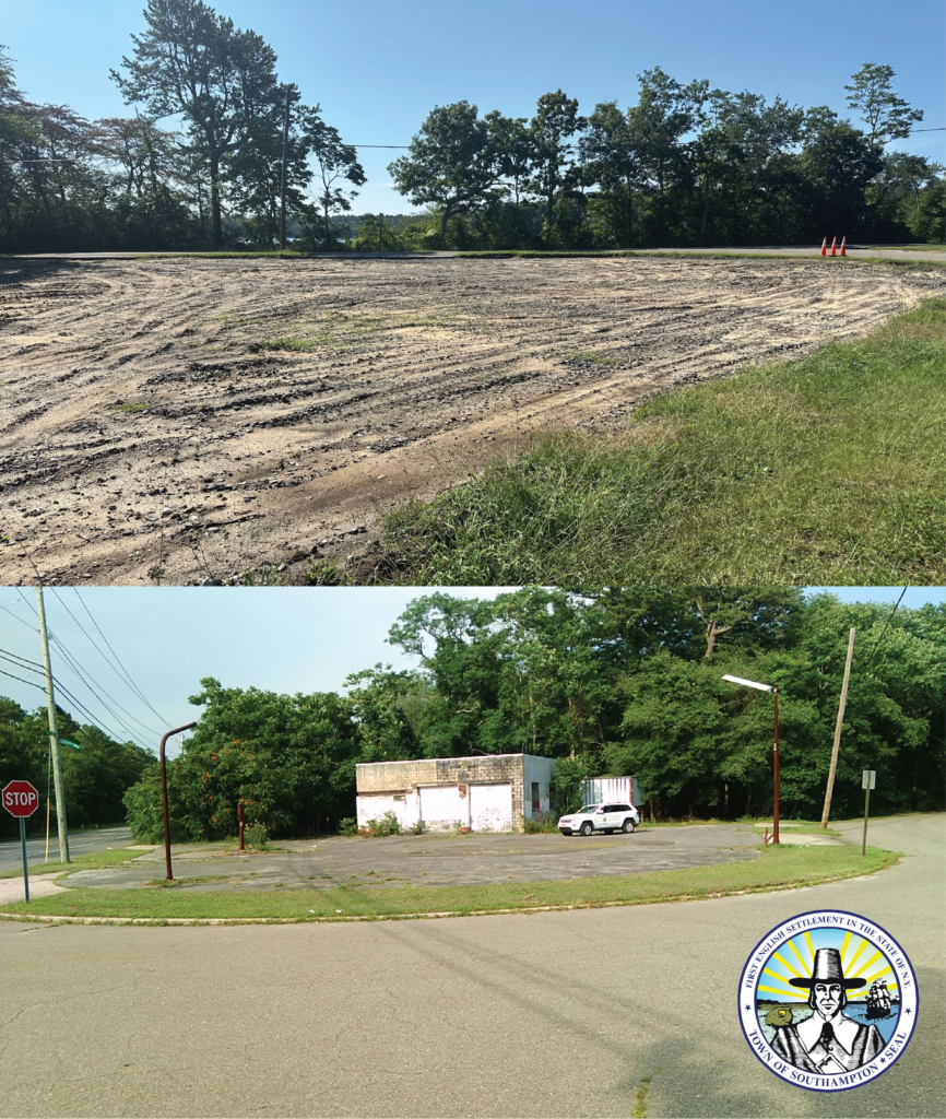 Town Acquires Former Northampton Gas Station Property • Southampton, NY
