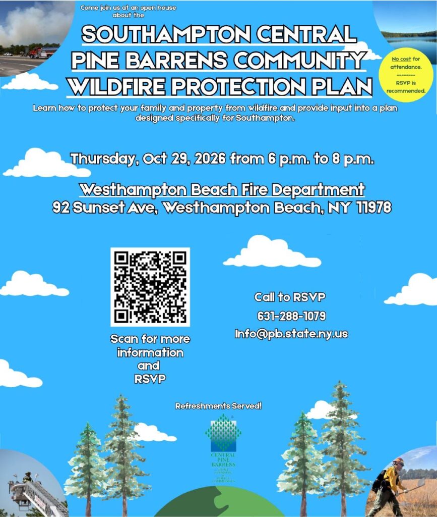 Central Pine Barrens Commission Open house • Southampton, NY